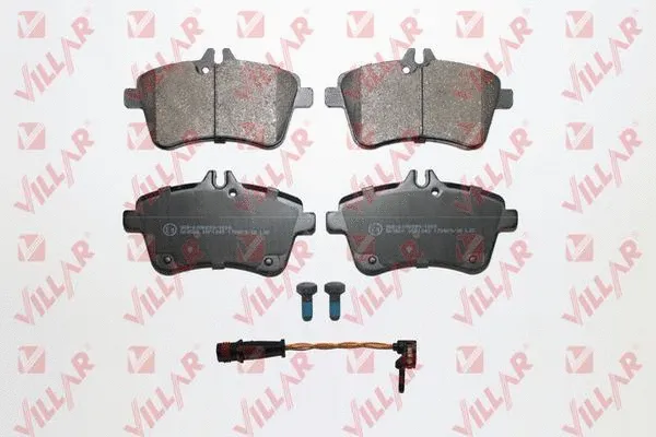 Brake Pad Set, disc brake (626.1243A)