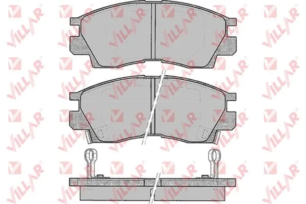 Brake Pad Set, disc brake (626.0042)
