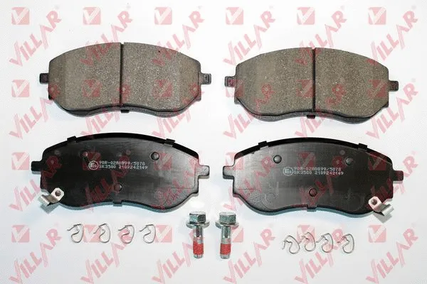 Brake Pad Set, disc brake (626.2149)