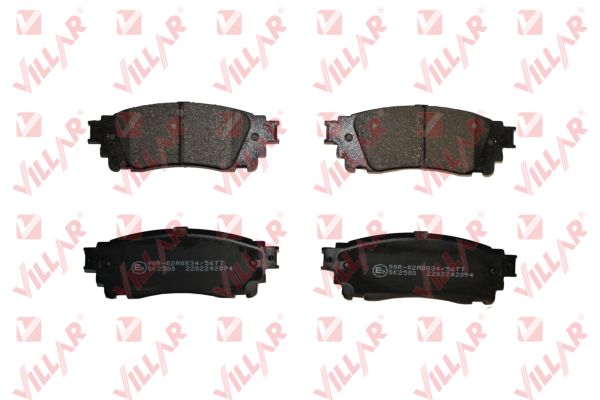 Brake Pad Set, disc brake (626.2094)