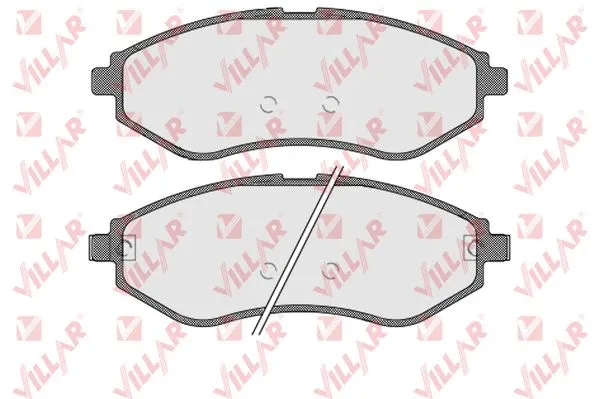 Brake Pad Set, disc brake (626.1730)