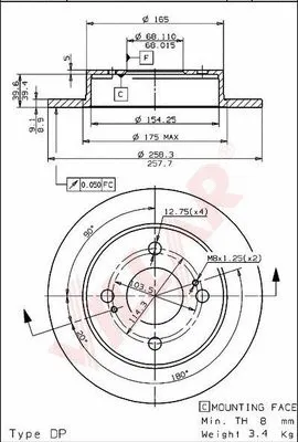 Brake Disc (628.1298)