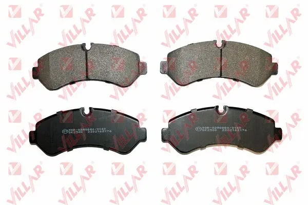 Brake Pad Set, disc brake (626.2176)