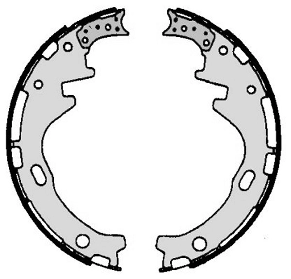 Brake Shoe Set (629.0319)