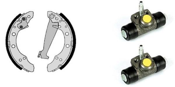 Brake Shoe Set (608.7944)