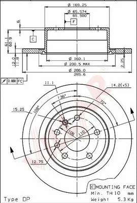 Brake Disc (628.1067)