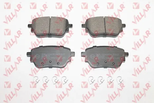 Brake Pad Set, disc brake (626.2132)