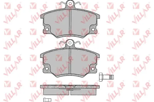 Brake Pad Set, disc brake (626.0094)