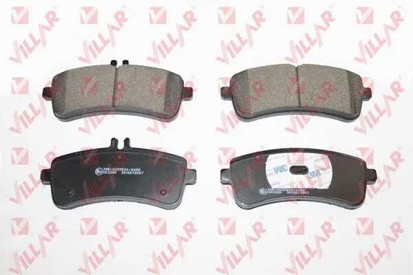 Brake Pad Set, disc brake (626.2087)