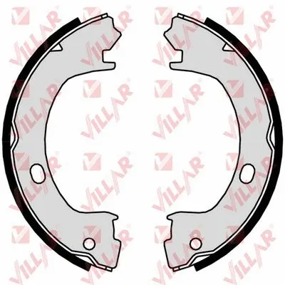Brake Shoe Set, parking brake (629.0210)