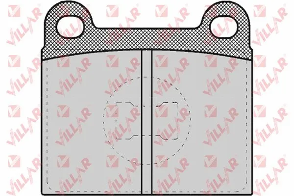 Brake Pad Set, disc brake (626.0659)