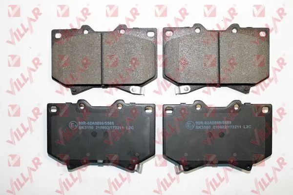 Brake Pad Set, disc brake (626.2211)