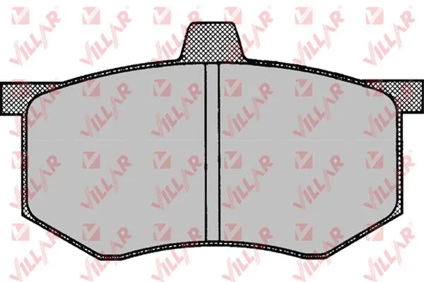 Brake Pad Set, disc brake (626.0004)