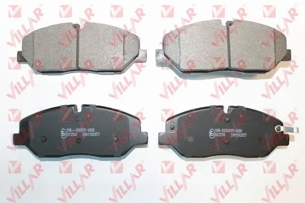 Brake Pad Set, disc brake (626.2057)