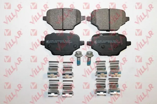 Brake Pad Set, disc brake (626.2162K)