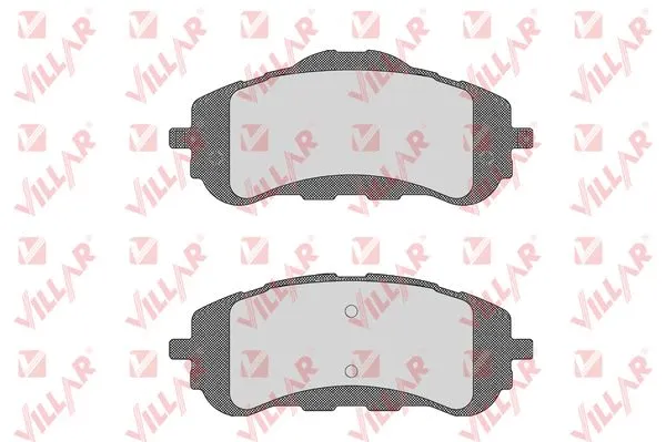 Brake Pad Set, disc brake (626.1845)