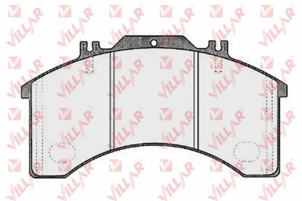 Brake Pad Set, disc brake (626.0309)