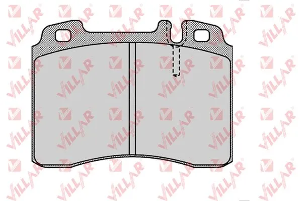 Brake Pad Set, disc brake (626.1131)