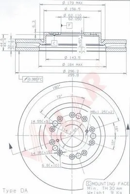 Brake Disc (628.2168)