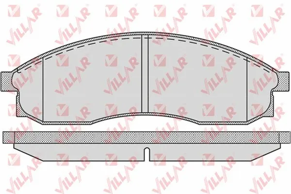 Brake Pad Set, disc brake (626.0942)