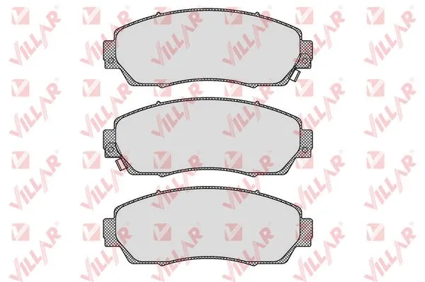 Brake Pad Set, disc brake (626.1634)