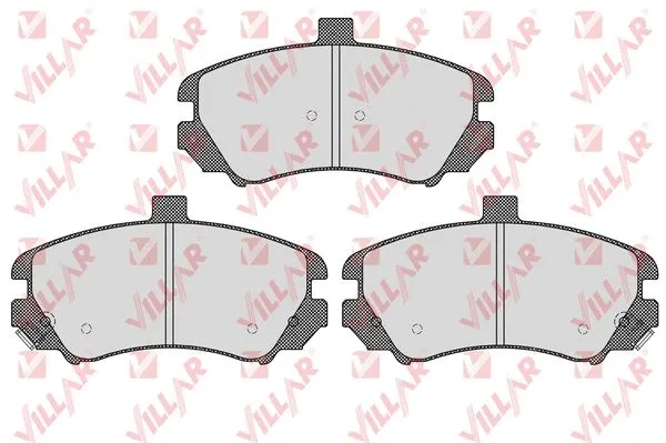 Brake Pad Set, disc brake (626.1609)
