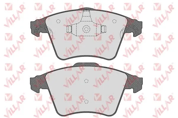 Brake Pad Set, disc brake (626.1526)