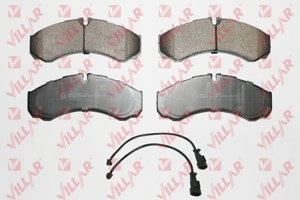 Brake Pad Set, disc brake (626.0684E)