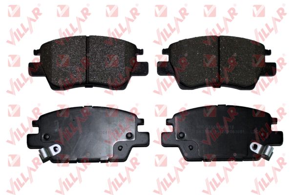 Brake Pad Set, disc brake (626.2051)