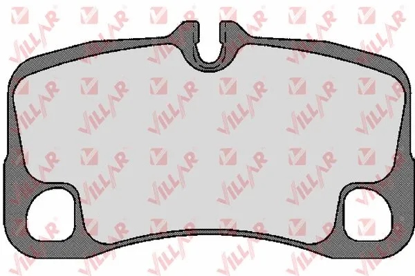 Brake Pad Set, disc brake (626.1764)