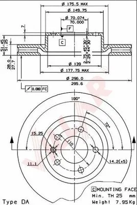 Brake Disc (628.1066)