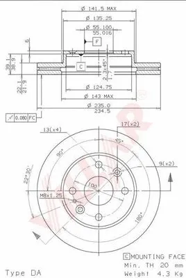 Brake Disc (628.2153)