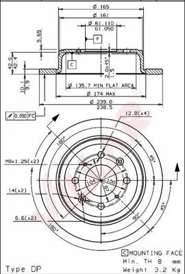 Brake Disc (628.1495)