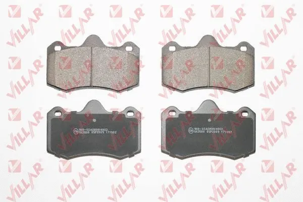Brake Pad Set, disc brake (626.2009)