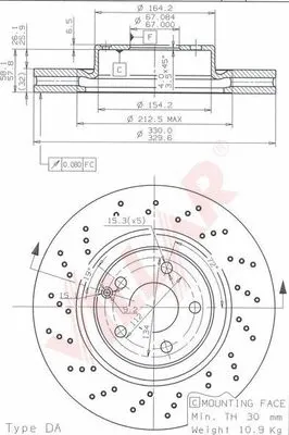 Brake Disc (628.2018)