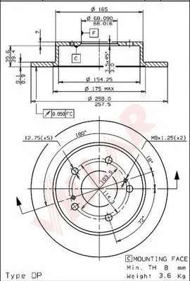 Brake Disc (628.1057)