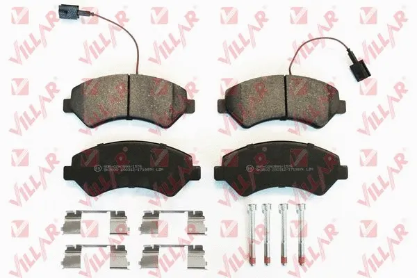 Brake Pad Set, disc brake (626.1997K)