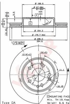 Brake Disc (628.1194)