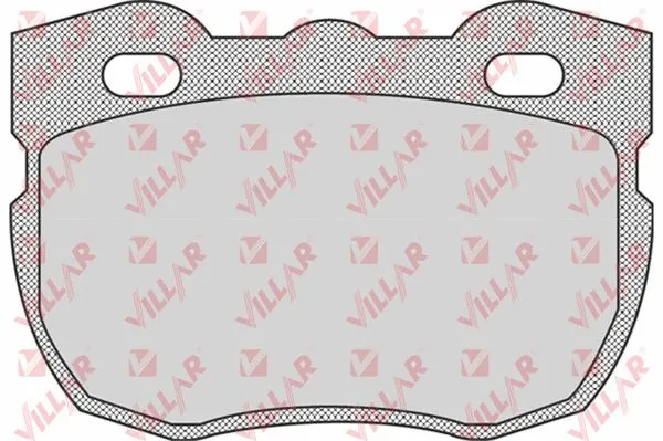 Brake Pad Set, disc brake (626.0742)