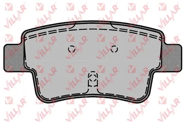 Brake Pad Set, disc brake (626.1224)