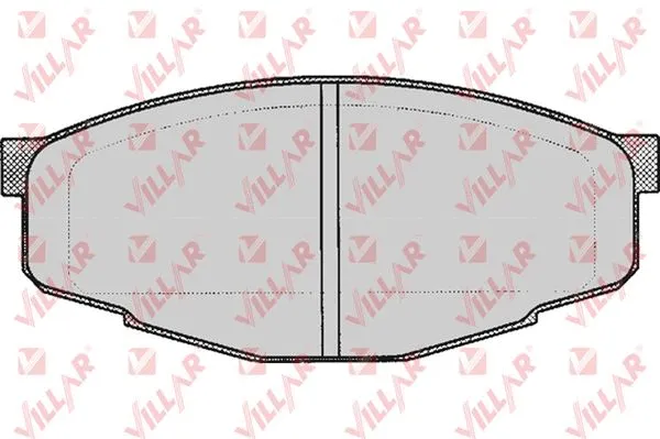 Brake Pad Set, disc brake (626.0200)