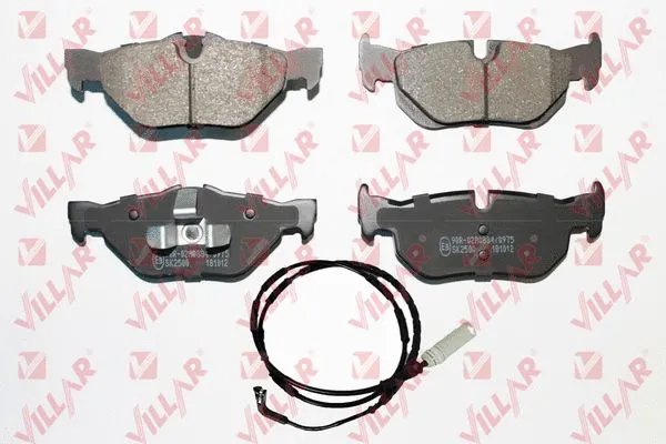 Brake Pad Set, disc brake (626.1876A)