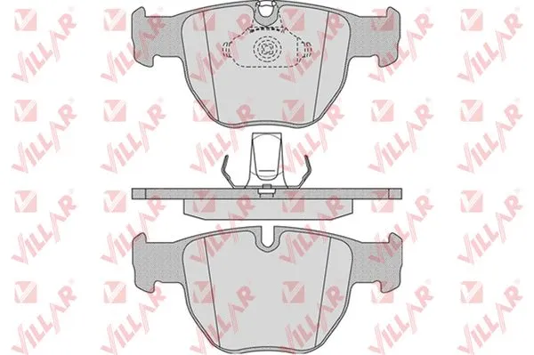 Brake Pad Set, disc brake (626.0909)