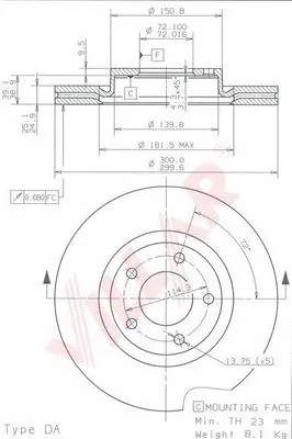 Brake Disc (628.1851)