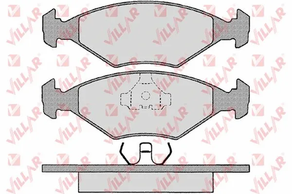Brake Pad Set, disc brake (626.0679)
