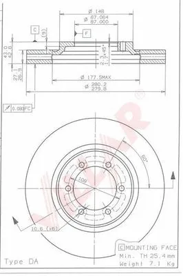 Brake Disc (628.1478)