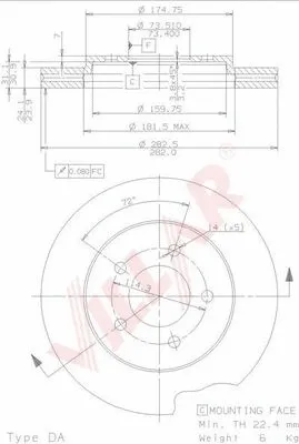 Brake Disc (628.0930)