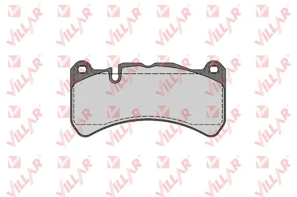 Brake Pad Set, disc brake (626.1870)