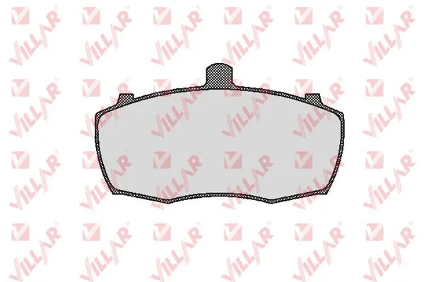 Brake Pad Set, disc brake (626.0261)