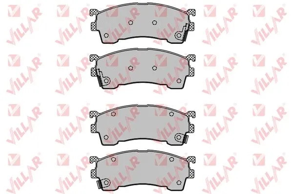 Brake Pad Set, disc brake (626.0559)
